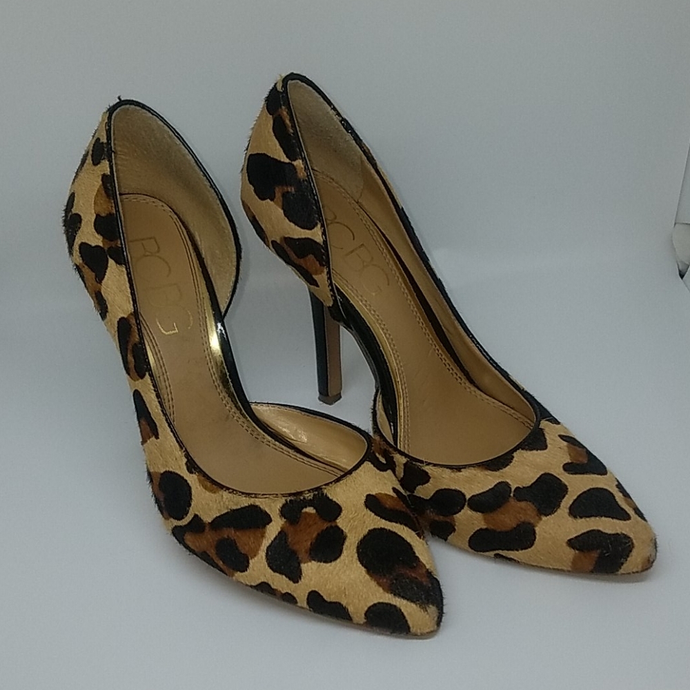 BCBG Cheetah Heels